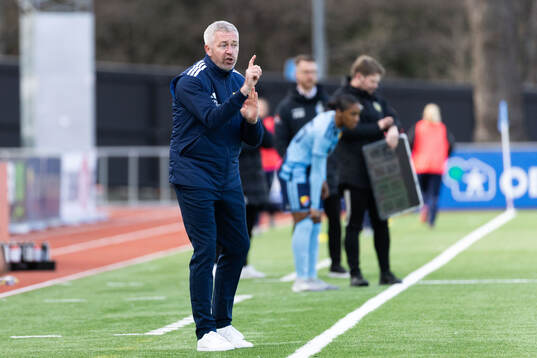 Djurgårdens tränare Willie Kirk