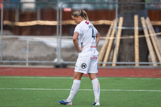 Växjö DFFs Alice Broman deppar