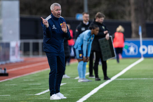 Djurgårdens tränare Willie Kirk
