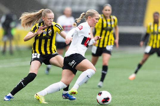 Häckens Thelma Pálmadottir och Brommapojkarnas Ida