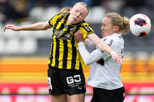 Häckens Thelma Pálmadottir och Brommapojkarnas Ellen