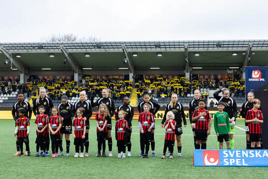 Häckens spelare på line up