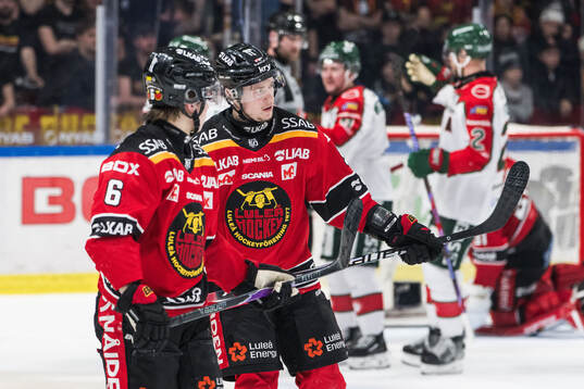 Luleås Isac Hedqvist och Pontus Andreasson deppar