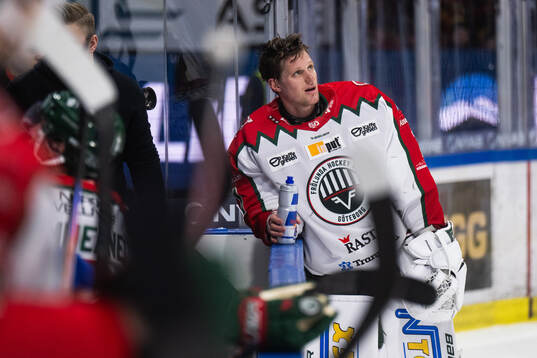 Frölundas målvakt Lars Johansson