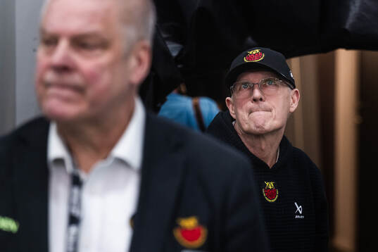 Luleås sportchef Thomas Fröberg och VD Stefan Enbom