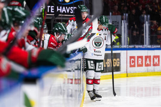 Frölundas Nicklas Lasu deppar