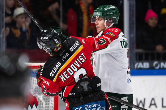 Luleås Isac Hedqvist och Frölundas Henrik Tömmernes