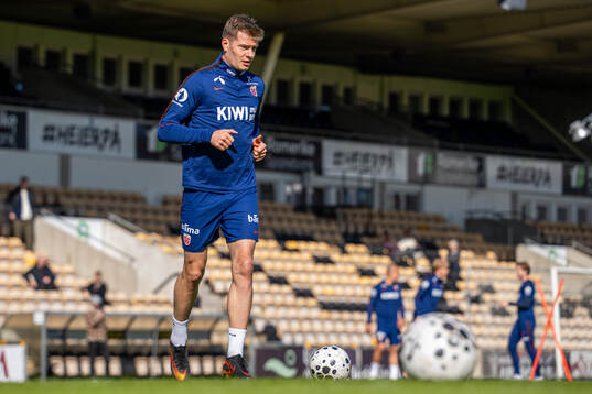Alexander Sørloth of the Norwegian national football team