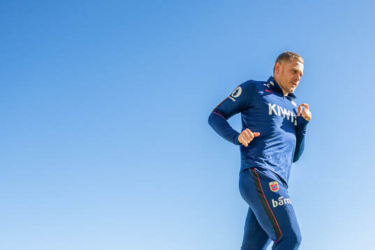 Julian Ryerson of the Norwegian national football team