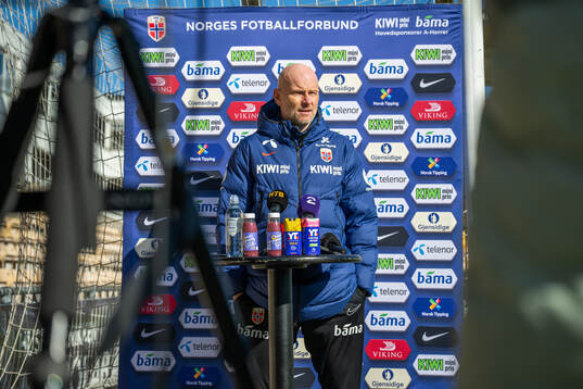 Ståle Solbakken, head coach of the Norwegian national