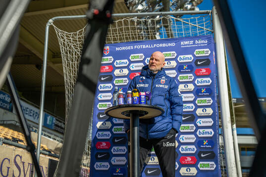Ståle Solbakken, head coach of the Norwegian national