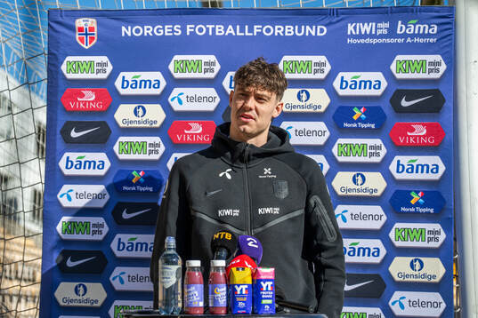 Jørgen Strand Larsen of the Norwegian national football