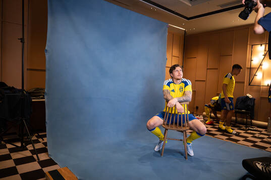 Victor Nilsson Lindelöf of the Swedish national football