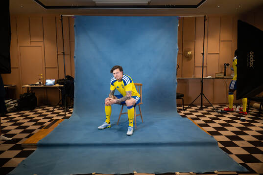 Victor Nilsson Lindelöf of the Swedish national football