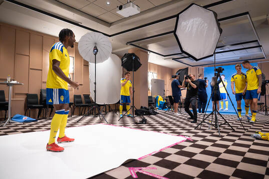 Anthony Elanga of the Swedish national football team