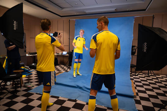 Benjamin Nygren, Herman Johansson and Gustaf Lagerbielke of