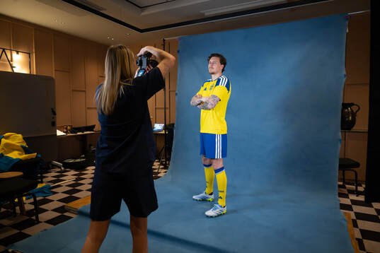 Victor Nilsson Lindelöf of the Swedish national football