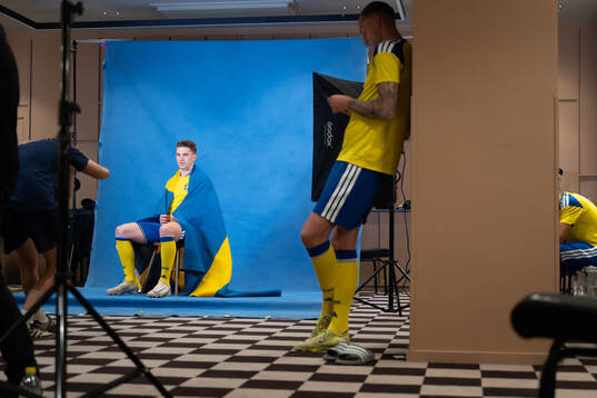 Viktor Gyökeres of the Swedish national football team