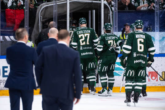 Färjestads spelare deppar