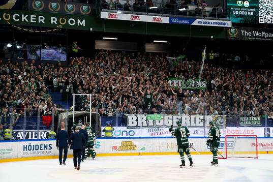 Färjestads supportar deppar