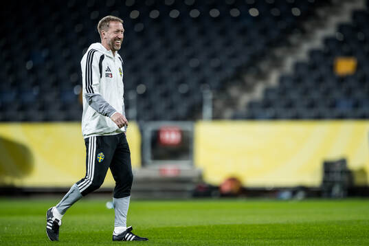 Head coach Graham Potter of the Swedish national football