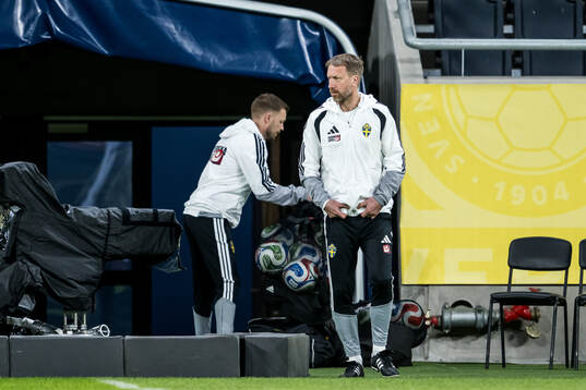 Head coach Graham Potter of the Swedish national football