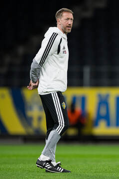 Head coach Graham Potter of the Swedish national football
