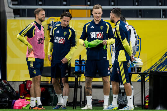 Gustav Lundgren, Mattias Svanberg, Victor Eriksson and