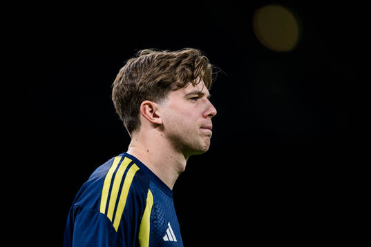 goalkeeper Melker Ellborg of the Swedish national football