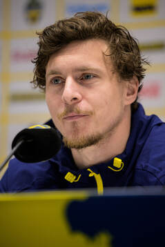Victor Nilsson Lindelöf of the Swedish national football