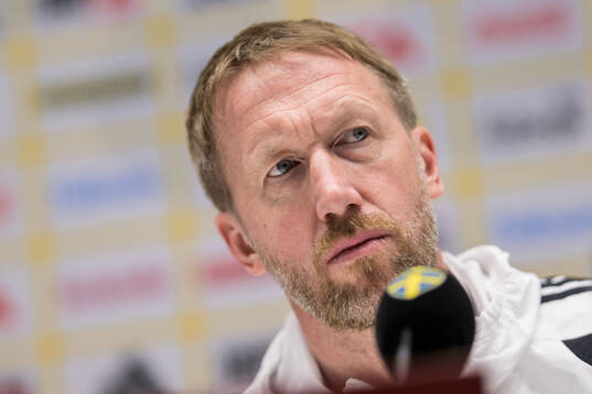 Head coach Graham Potter of the Swedish national football