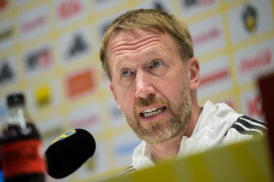 Head coach Graham Potter of the Swedish national football