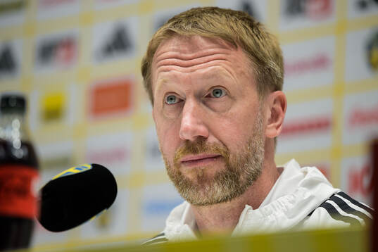 Head coach Graham Potter of the Swedish national football