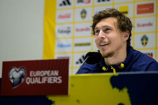Victor Nilson Lindelöf of the Swedish national football