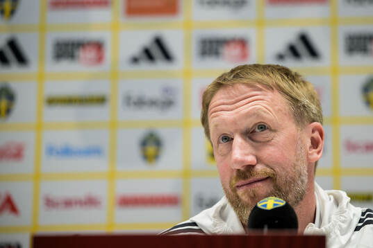 Head coach Graham Potter of the Swedish national football