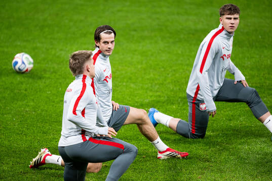 Jakub Kaminski of Poland's national football team at a