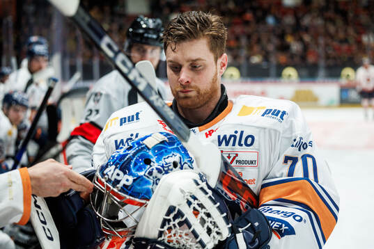 Växjös målvakt Adam Åhman