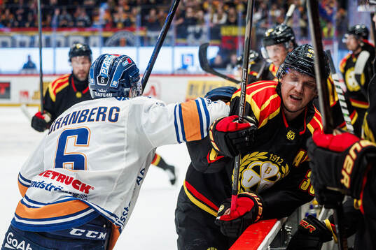 Växjös Petter Granberg och Brynäs Jakob Silfverberg