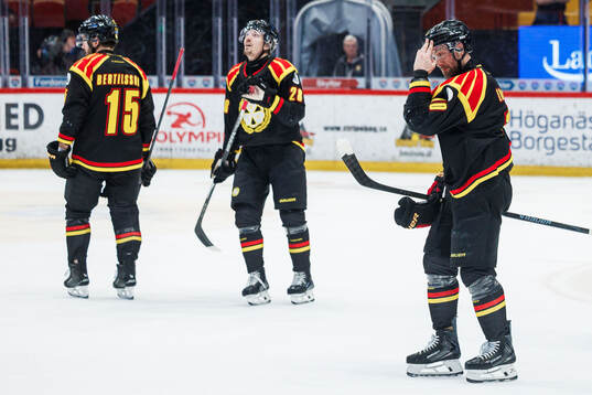 Brynäs Johan Larsson deppar