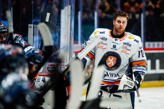 Växjös målvakt Adam Åhman