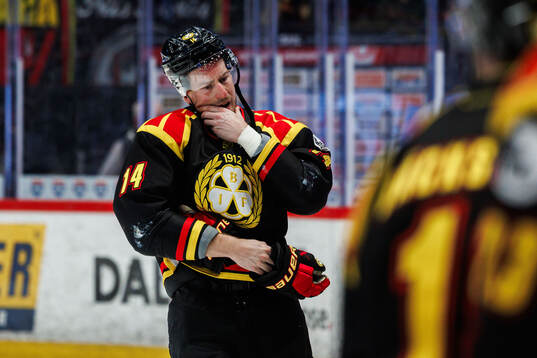 Brynäs Robert Hägg har ont