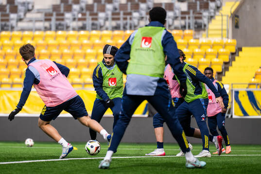 Amin Boudri of the Swedish under-21 national football team