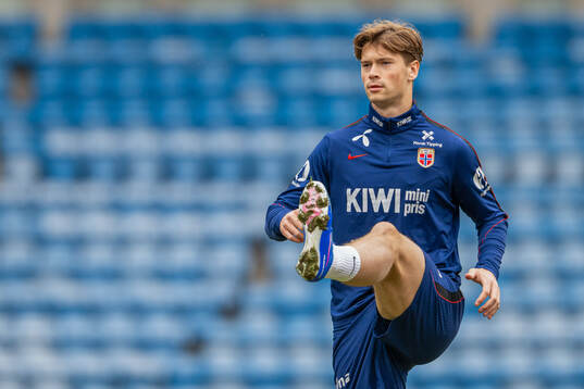 Henrik Falchener of the Norwegian national football team