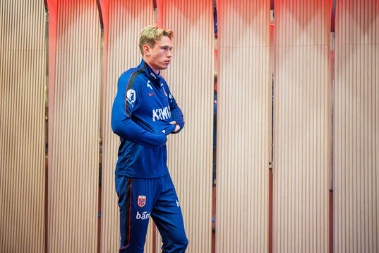 Torbjørn Lysaker Heggem of the Norwegian national football