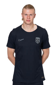 Erling Braut Haaland of the Norwegian national football