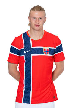 Erling Braut Haaland of the Norwegian national football
