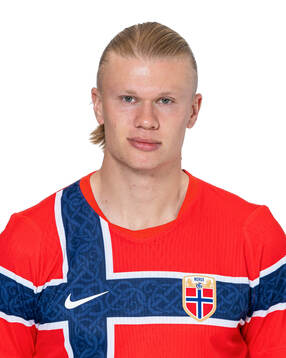 Erling Braut Haaland of the Norwegian national football