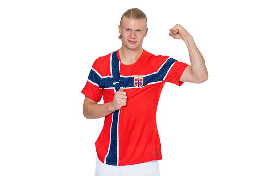 Erling Braut Haaland of the Norwegian national football