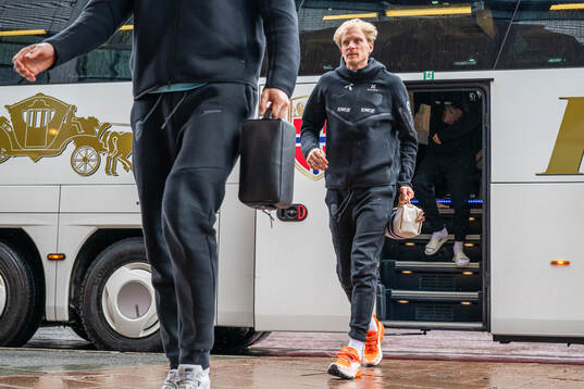Morten Thorsby of the Norwegian national football team