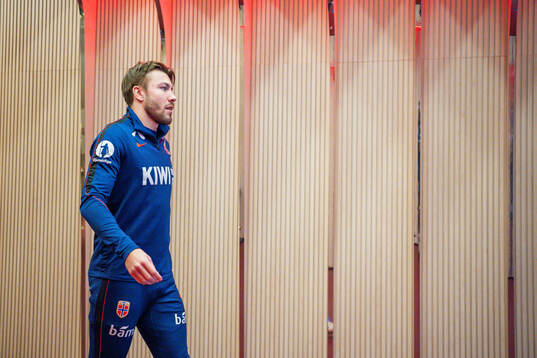 Fredrik André Bjørkan of the Norwegian national football